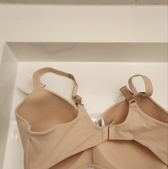 Wacoal How Perfect Wire Free T-shirt Bra Rose Dust, New Without Tag - Picture 13 of 16